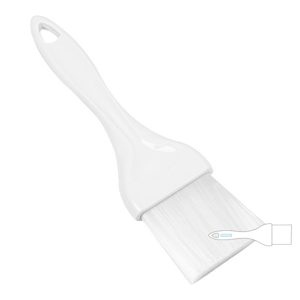 Brosse en nylon blanc ABS